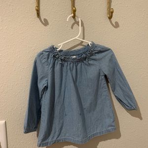 Carters 18mo denim top